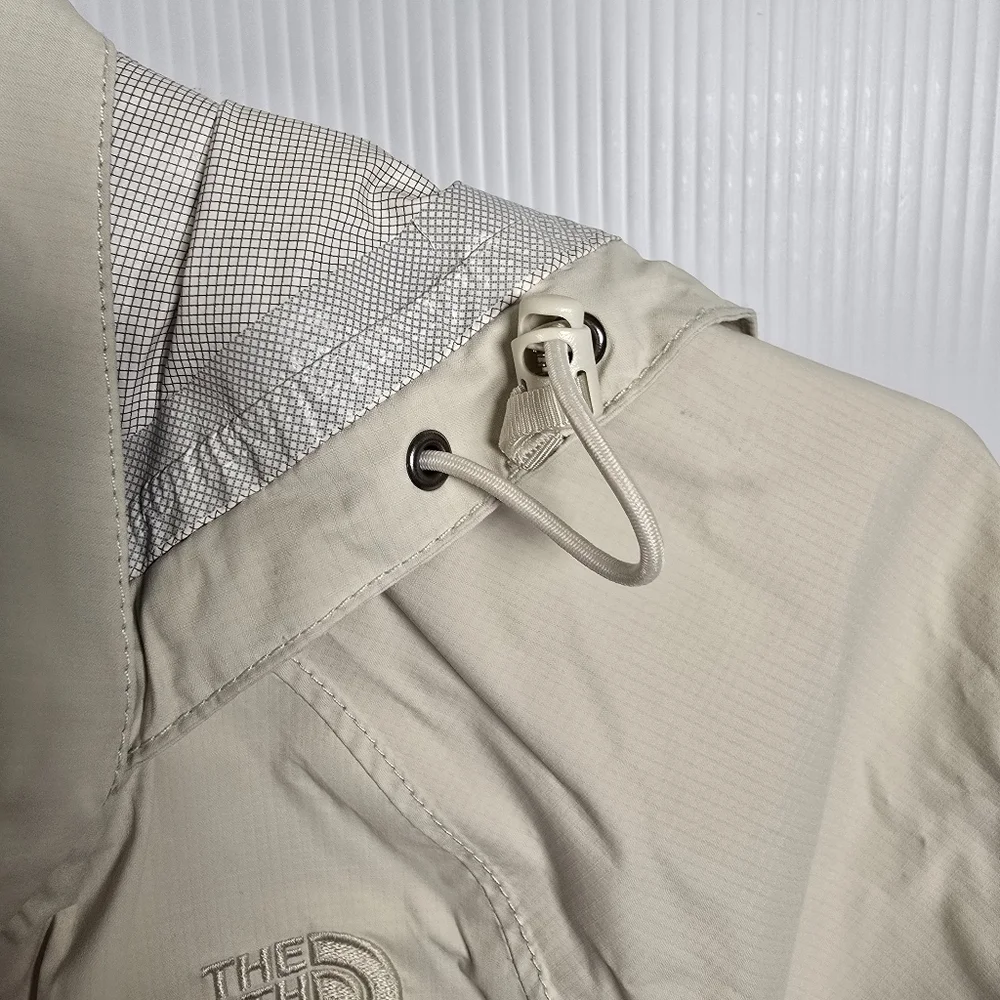 The North Face Women's Cream Trench Coat with Hood Size Small